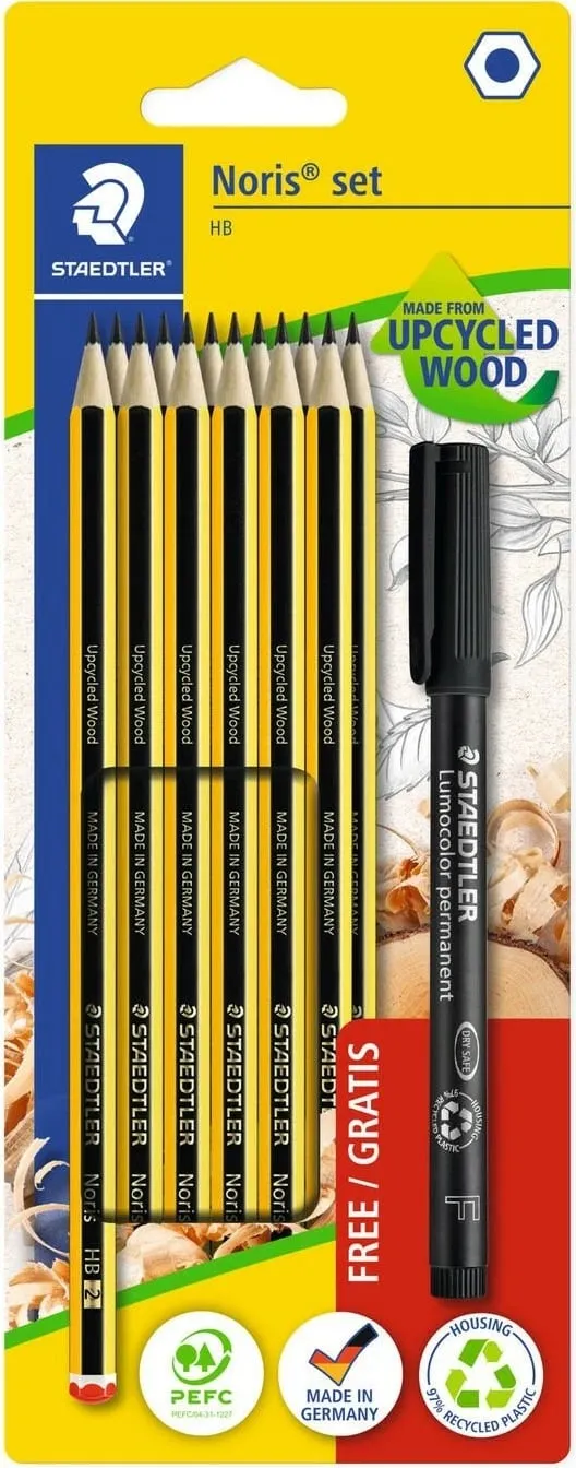 Set lapsash Staedtler Noris me marker Lumocolor, 100% PEFC - 1
