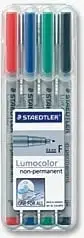 Markera Staedtler LUMOCOLOR OHP (STA017), F, 4 ngjyra
