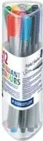 Set stilolapsa fineliner Staedtler Triplus 334, 12 copë, multicolor