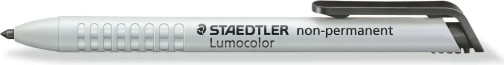 Marker Staedtler Lumocolor non-perm, i thatë, i zi - 1