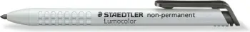 Marker Staedtler Lumocolor non-perm, i thatë, i zi