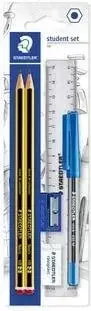 Set shkrimi Staedtler Noris HB, 2 lapsa, gomë, mprehëse, vizore 15 cm