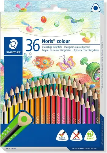 Ngjyra druri Staedtler Noris, 36 ngjyra