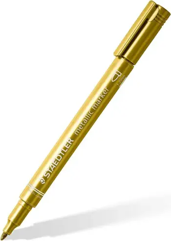 Marker STAEDTLER 8323, gold, bullet tip 1-2mm