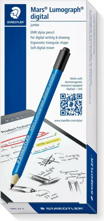 Laps dixhital Staedtler Mars Lumograph Ju Digital, EMR, 4096 nivele presioni, gri