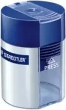 Mprehëse lapsash Staedtler 511 001, manuale, ngjyrë kaltër/argjendtë, për lapsa 8.2 mm