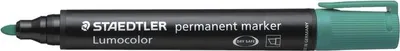 Markerë të përhershëm Staedtler,10 copë, të gjelbër - 1