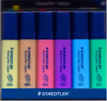 Marker Staedtler Textsurfer Classic, 6 ngjyra