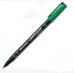 Marker Staedtler Foliopis Lumocolor ST313-5, i gjelbër