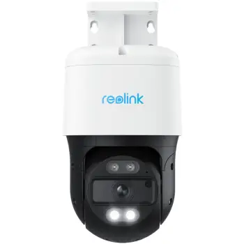 Kamerë sigurie Reolink P830, Smart 4K PT, Auto Tracking, Person/Vehicle/Pet Detection, 355º Pan & 90º Tilt, IP, Wired, White, Black
