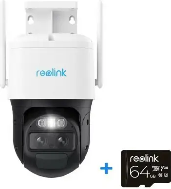Kamerë rrjeti Reolink TRACKMIX B770, microSD 64GB, bardhë/zezë