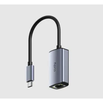 Adapter Cudy USB-C në Ethernet, e hirtë