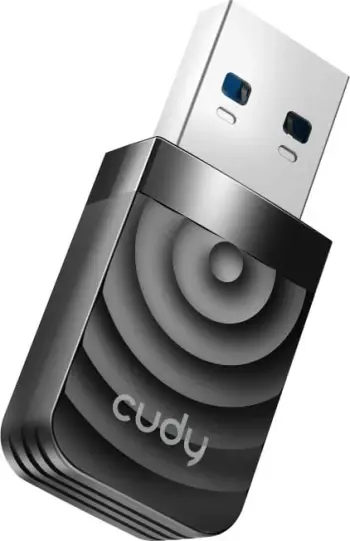 Kartë rrjeti pa tela Cudy WU1300S, USB, Wi-Fi 5, e zezë