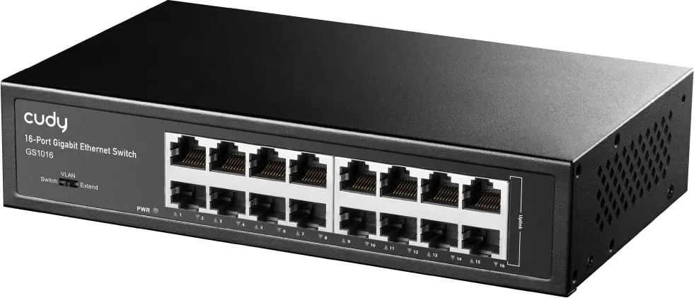 Switch Cudy GS1016, Ethernet, 16 porte LAN,10/100/1000 Mbps - 1