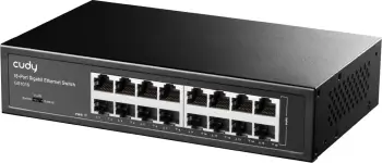 Switch Cudy GS1016, Ethernet, 16 porte LAN,10/100/1000 Mbps