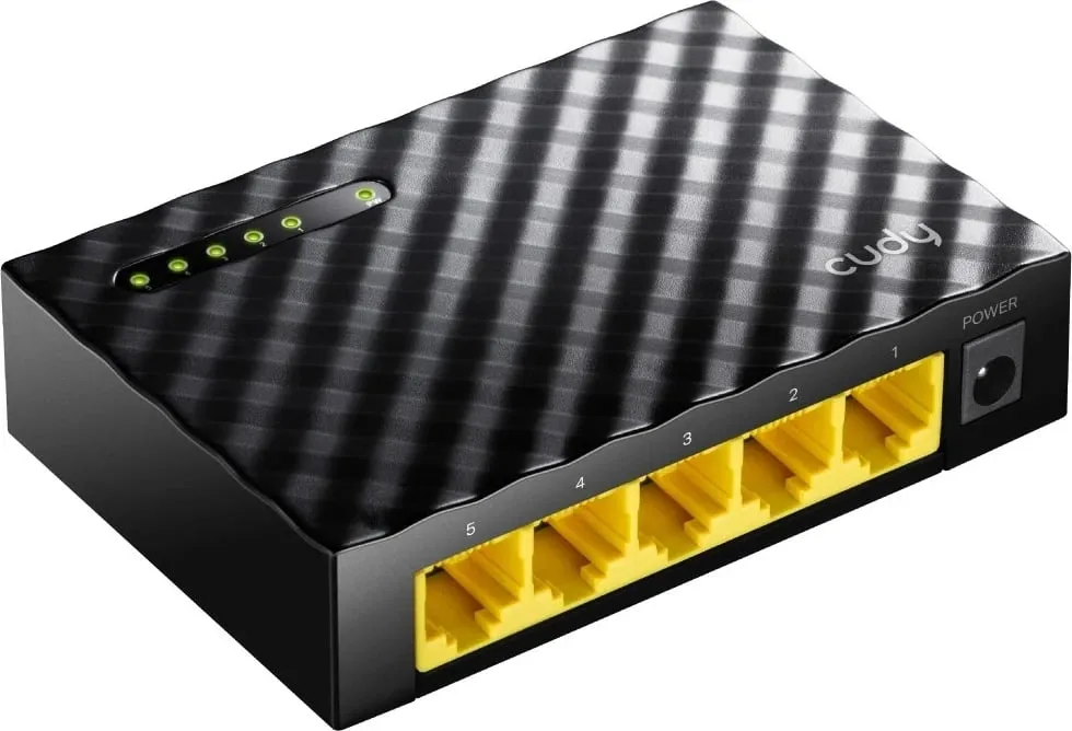 Switch Cudy GS105D, 5x porte LAN, i zi - 1