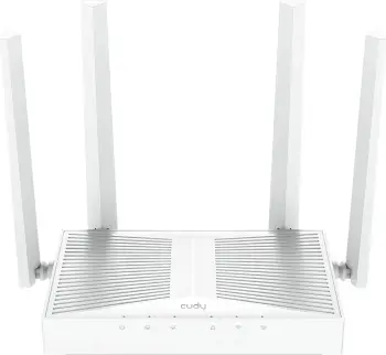 Access point Cudy AC1300, 4 antena, wireless, i bardhë