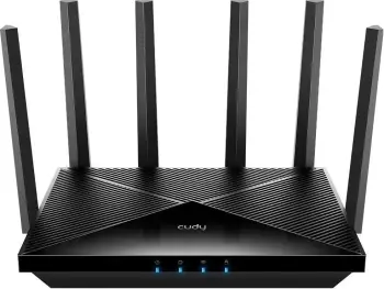 Router Cudy WR11000 Wi-Fi 7, 4 porta LAN, 4 bërthama, 512MB RAM, e zezë
