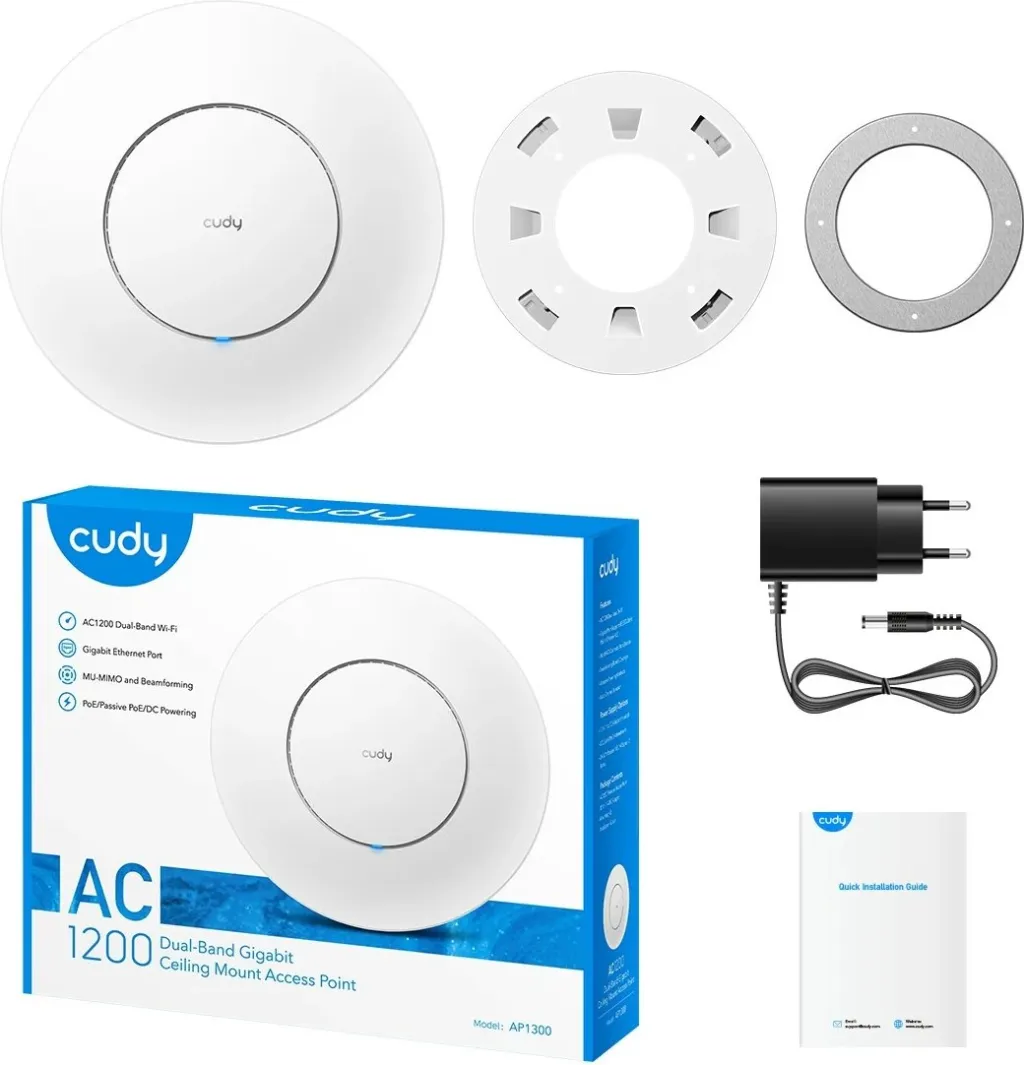 Access Point Wireless Gigabit AC1200 me Adaptues PoE (AP1300_P) - 5