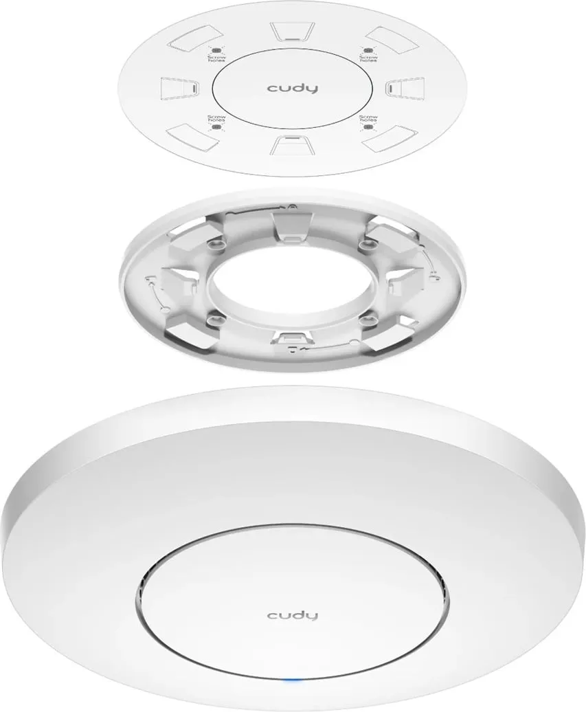 Access Point Cudy AP1300, AC1300, Mesh, PoE, i bardhë - 4