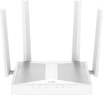 Router CUDY WR3000E, Wi-Fi 6, Bardhë