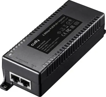 30W 2.5Gbps PoE+/PoE Injector