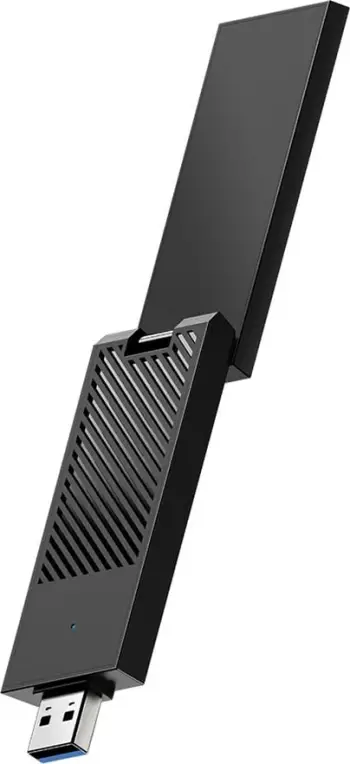 Kartë rrjeti wireless USB CUDY WU6500, 2x2 antena, e zezë
