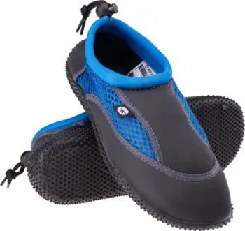Këpucë uji Reda Teen Jr 92800401691, për fëmijë, me lidhëse tërheqëse, blu e zezë