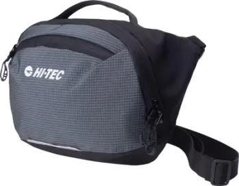 Çantë beli ALEO Kidney, 4L, elemente reflektuese, gri
