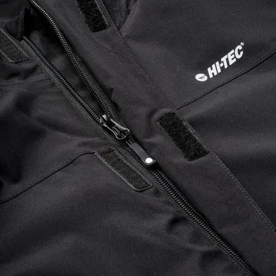Xhaketë burra Hi-Tec Oscar, softshell, me kapuç, e zezë - 4
