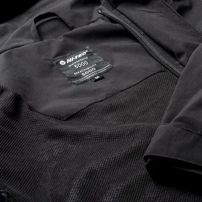 Xhaketë burra Hi-Tec Oscar, softshell, me kapuç, e zezë - 5