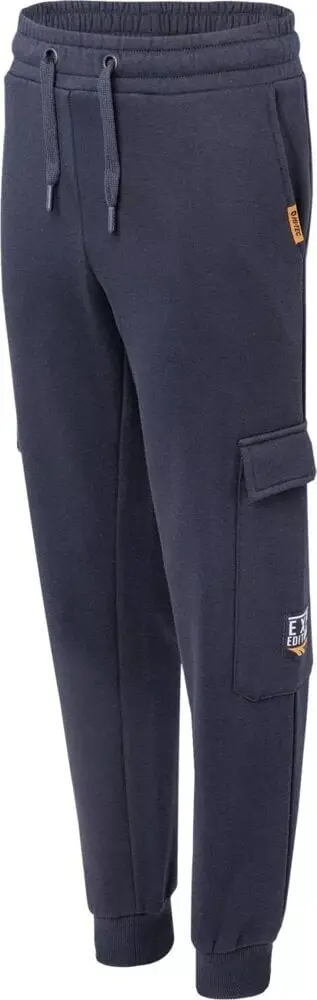 Pantallona fëmijësh Hi-Tec Tibar JRB JR 92800553789, mikrofleece, të zinj