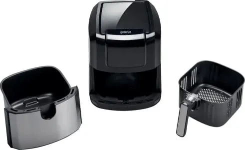Fritezë Gorenje (AF1700DB), 5 L, e zezë/e argjendtë - 2