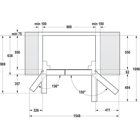 Frigorifer Gorenje NRS918EMX - 7