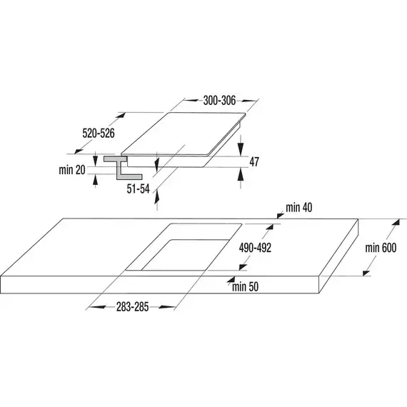 Pllakë montuese Gorenje ECT 321 BCSC - 4