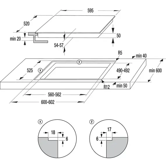 Pllakë montuese Gorenje ECT 647 BCSC - 4