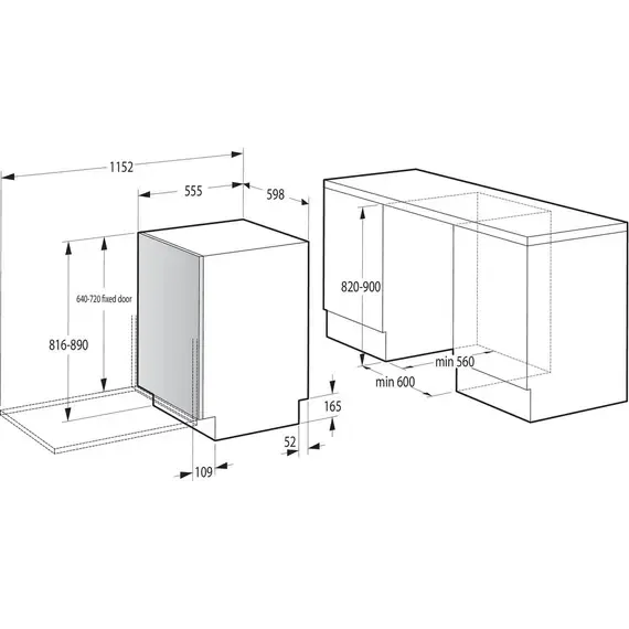 Enelarese montuese Gorenje GV642C60 - 10