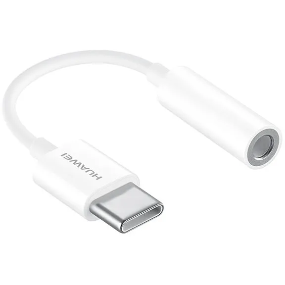 Adapter Huawei AM20/CM20 USB Type-C në 3.5mm i bardhë - 1