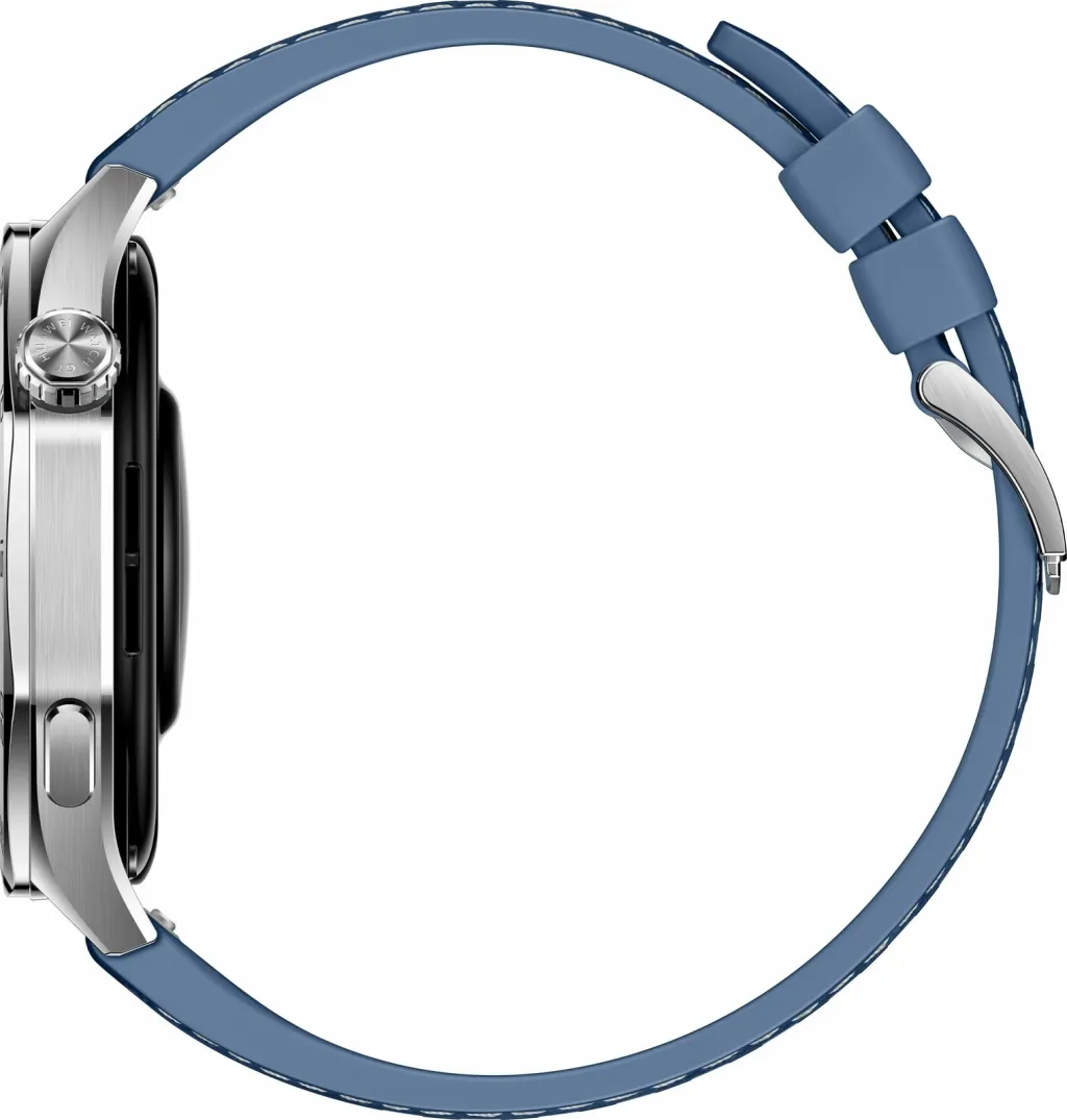 Ora e mençur Huawei Watch GT 5, 46mm, rrip tekstili, argjendtë e kaltër - 4