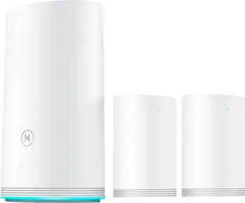 Router HUAWEI WiFi Q2 Pro (1 bazë + 2 satelitë), dual-band, Wi-Fi 5, 1167 Mbps, i bardhë