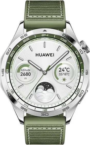 Smartwatch Huawei WATCH GT 4, 32 GB, AMOLED, Wi-Fi, GPS, ngjyrë e gjelbër