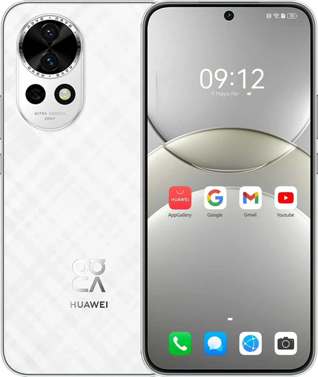 Celular HUAWEI Nova 13 Blake-L29D i bardhë - 1