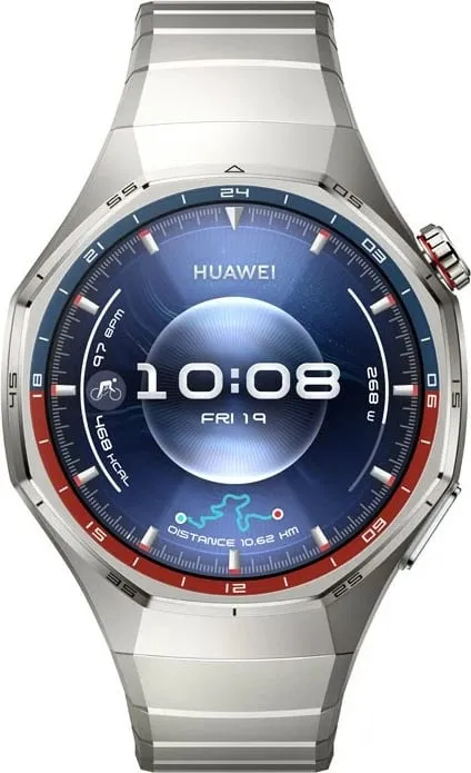 Orë inteligjente Huawei Watch GT6 Pro, 46mm, ekran 1.47" AMOLED, GPS, titanium - 1