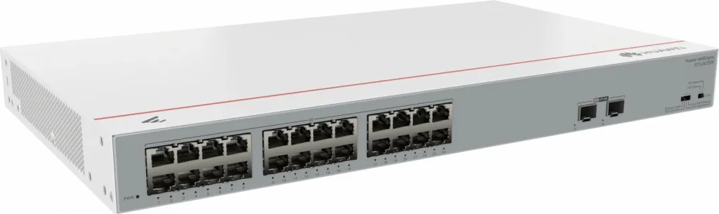 Switch Huawei eKit S110-24LP2SR, L2, Gigabit Ethernet, PoE, Rack 1U, Gri - 1