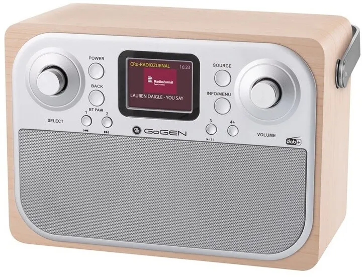 Radio GoGEN DAB 700, e argjendtë - 1