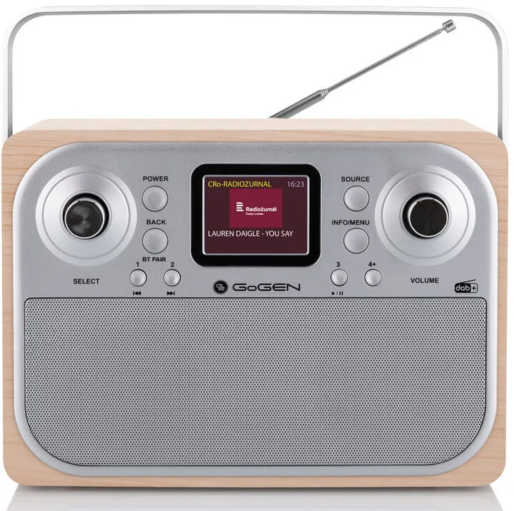 Radio GoGEN DAB 700, e argjendtë - 2