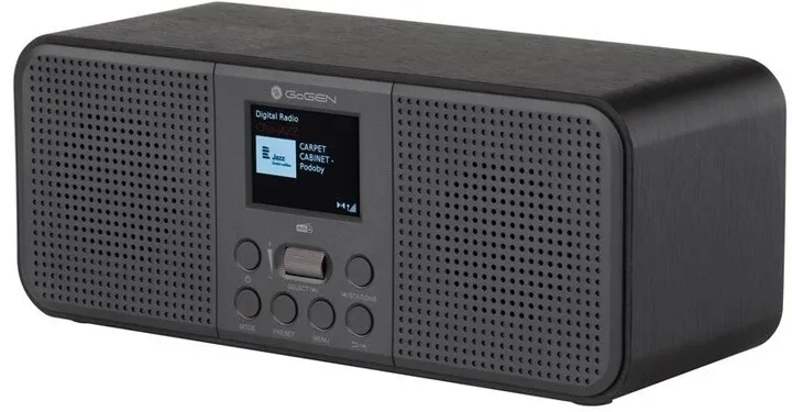 Radio GoGEN DAB 800, e zezë - 1