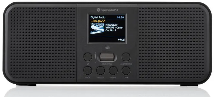 Radio GoGEN DAB 800, e zezë - 2