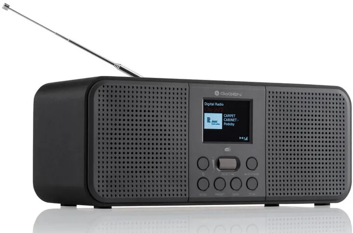 Radio GoGEN DAB 800, e zezë - 3