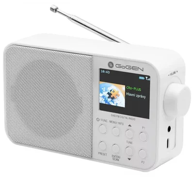 Radio Portative me DAB+, FM, LCD dhe Bluetooth GOGEN GOGDAB500BTCW - 1